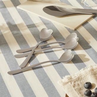  A set of 4 Alessi Big Love ice cream spoons - 2