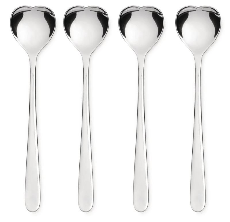 Zestaw 4 łyżeczek do lodów Alessi Big Love | BESTSELLER | SZYBKA WYSYŁKA 24H