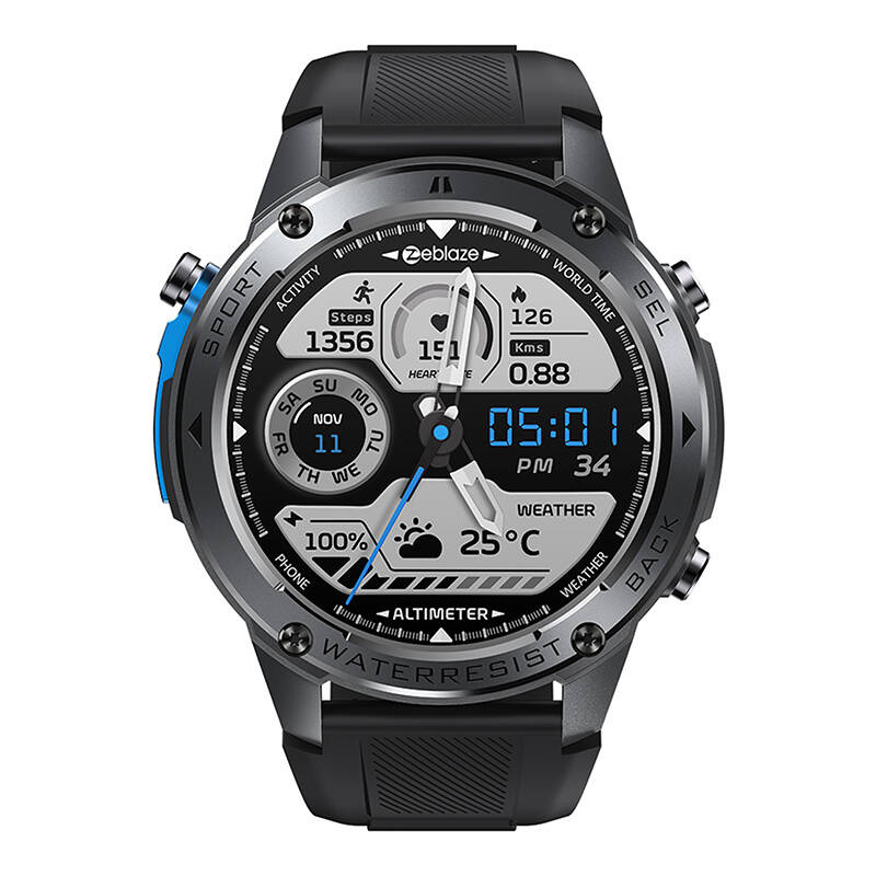 Smartwatch Zeblaze Stratos 2 Ultra (Czarny)