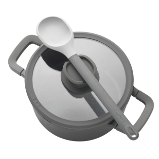 BergHOFF | Garnek z pokrywą 24x14 cm Stone+. 5.6 l - 3