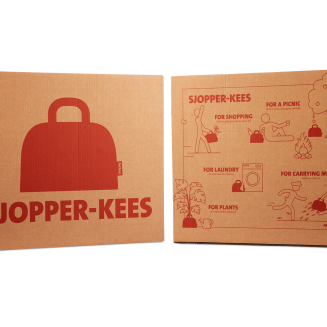 Torba zakupowa Fatboy Sjopper-Kees Blue | SZYBKA WYSYŁKA 24H - 6