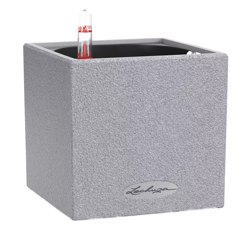  Lechuza Canto Stone flowerpot 14 cubes, stone gray