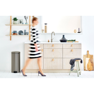 Brabantia NewIcon bathroom basket 30l platinum - 4