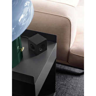 Listwa zasilająca Avolt Square 1 z podwójnym USB-C 30 W i podstawą magnetyczną 3 m czarna - 6