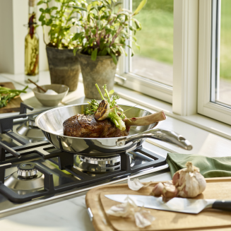 Patelnia stalowa Scanpan STS 28 cm - 5