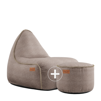 Pufa SACKit Canvas Lounge Chair sand - 4