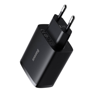 Ładowarka sieciowa BASEUS Compact Quick Charger 17W 3xUSB (czarna) - 4