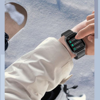 Smartwatch Męski GRAVITY GT28-1 Pasek + Bransoleta Czarny - 11