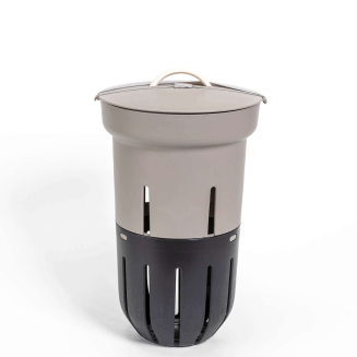 Podziemny kompostownik Urbalive jasnoszary 26.5 cm - 2