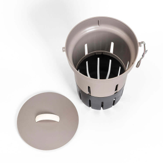 Podziemny kompostownik Urbalive jasnoszary 26.5 cm - 4