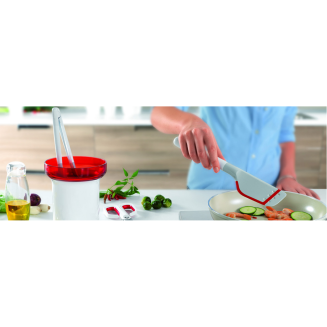 Pojemnik | Ociekacz na przybory Guzzini My Kitchen czerwony | SZYBKA WYSYŁKA 24H - 2