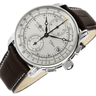 Zegarek Męski ZEPPELIN 100 Yahre Chronograph 8670-1 + BOX - 3