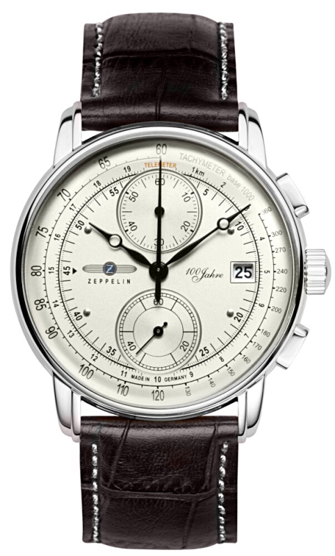 Zegarek Męski ZEPPELIN 100 Yahre Chronograph 8670-1 + BOX
