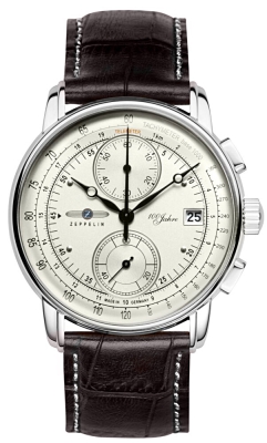 Zegarek Męski ZEPPELIN 100 Yahre Chronograph 8670-1 + BOX