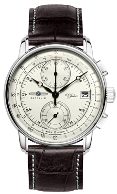 Zegarek Męski ZEPPELIN 100 Yahre Chronograph 8670-1 + BOX