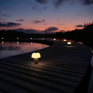 Lampa bezprzewodowa Zone Denmark Harvest Moon Ume Grey - 8