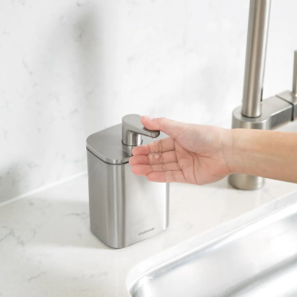 Dozownik do mydła z pompką Simplehuman 473 ml - 5