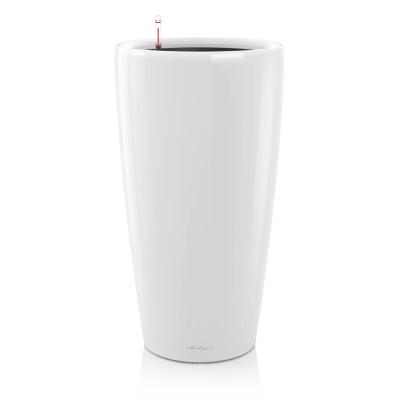  Lechuza Rondo Premium 32 flowerpot | 40 white gloss