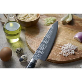 Nóż Santoku Yaxell Zen 12.5 cm - 7