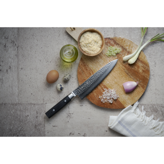 Nóż Santoku Yaxell Zen 12.5 cm - 6