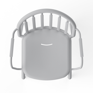  Fatboy Fred's Armchair Light Grey Garden Chair with Armrests - 4