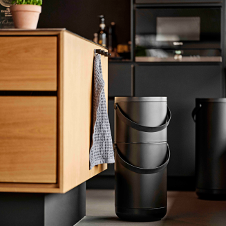 Kosz na śmieci Zone Denmark Circular 22+12l Black - 4