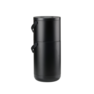 Kosz na śmieci Zone Denmark Circular 22+12l Black - 2