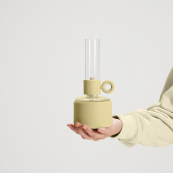 Lampa oliwna Fatboy Flamtastique XS Soft Pale Yellow - 7