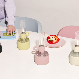 Lampa oliwna Fatboy Flamtastique XS Soft Pale Yellow - 9