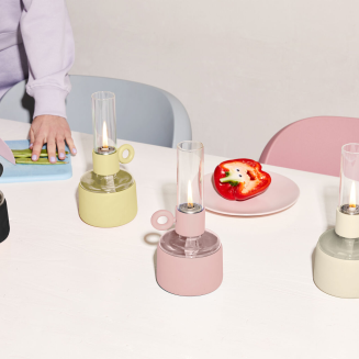 Lampa oliwna Fatboy Flamtastique XS Soft Pale Yellow - 9