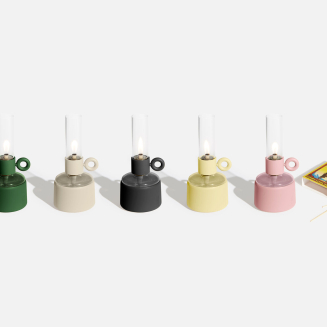 Lampa oliwna Fatboy Flamtastique XS Soft Pale Yellow - 6