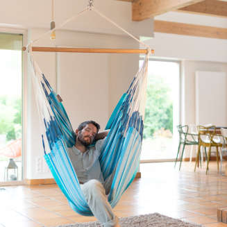 La Siesta Habana azure comfort hammock chair - 3