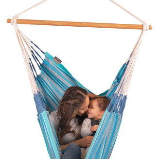  La Siesta Habana azure comfort hammock chair - 2