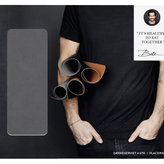  Bitz Wood/Titanium plate pads 4 pcs. - 2