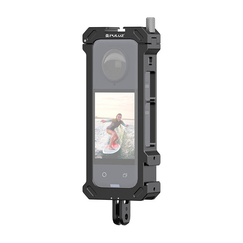 Obudowa metalowa PULUZ Insta360 X4 z gwintem statywowym