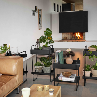 Konsola metalowa Zone Denmark A-Console Black 78 cm - 4