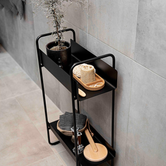 Konsola metalowa Zone Denmark A-Console Black 78 cm - 5