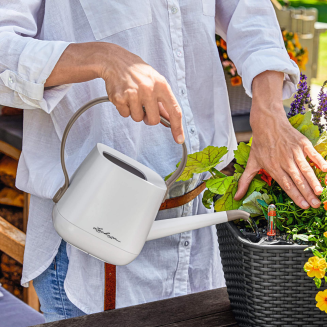  Lechuza Yula 1.7l watering can, white, gold and pearl - 3