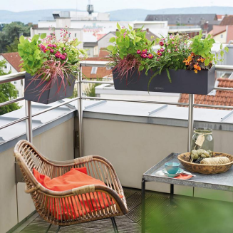 Donica Lechuza Balconera Color 80 szary łupek - 3