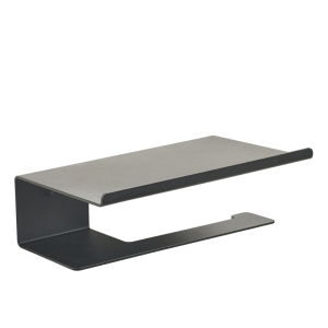 Uchwyt na papier toaletowy Aquanova Cyra Black shelf | CENA BLACK WEEKS
