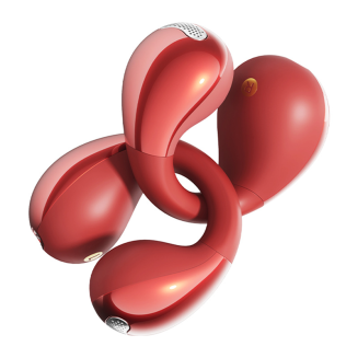  QCY Crossky Clip C30S Headphones (Red) - 5