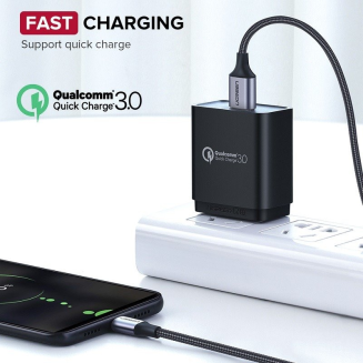 Kabel UGREEN US290 USB-A-micro USB 1m (czarny) - 4