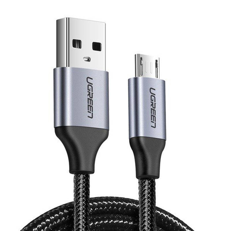 Kabel UGREEN US290 USB-A-micro USB 1m (czarny)
