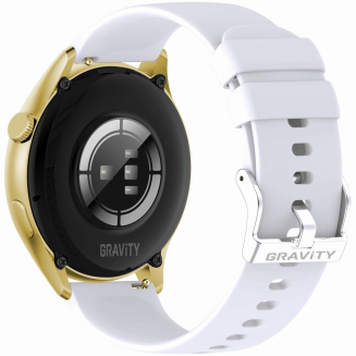 Smartwatch Gravity Złoty Pasek + Bransoleta GT11-2 - 10