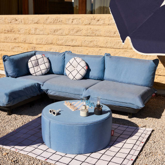 Sofa ogrodowa Fatboy Paletti Set Large Storm Blue - 12