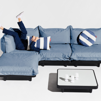 Sofa ogrodowa Fatboy Paletti Set Large Storm Blue - 10