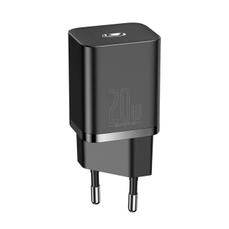 Ładowarka sieciowa BASEUS Super Si 20W + USB-C-Lightning 1m (czarna) - 5