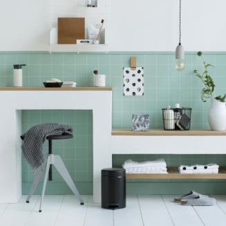  Brabantia NewIcon bathroom basket 3l, matt black - 5