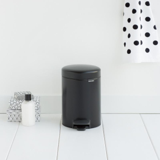  Brabantia NewIcon bathroom basket 3l, matt black - 3