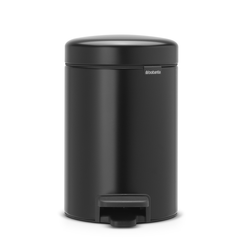 Kosz łazienkowy Brabantia NewIcon 3l Matt Black